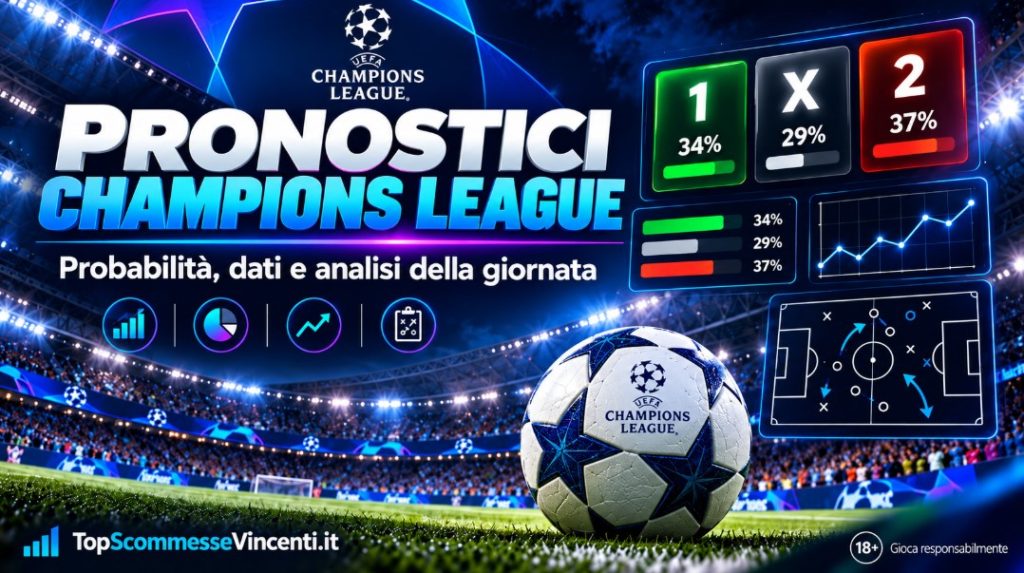 scommesse champions league pronostici